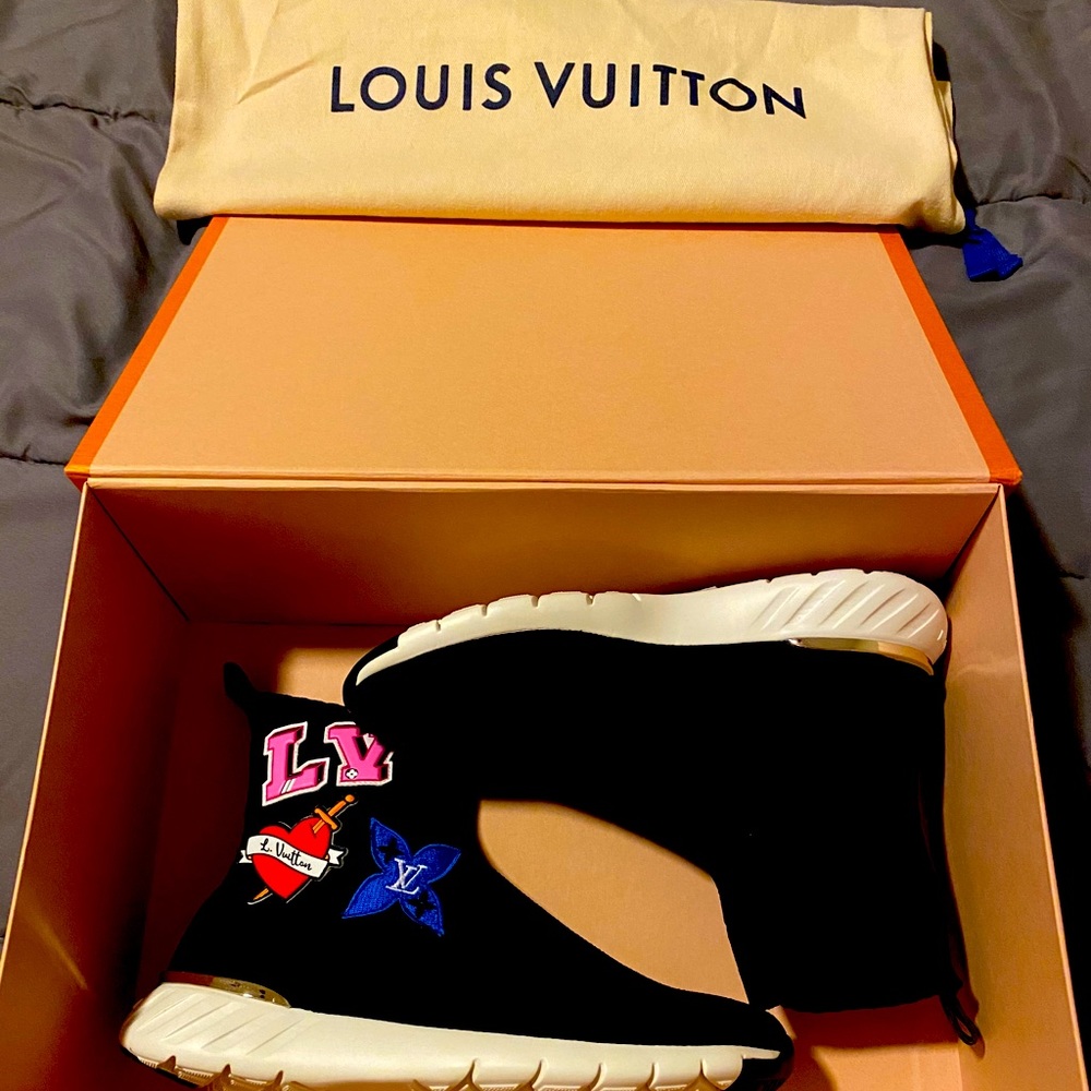 Louis Vuitton sock sneakers